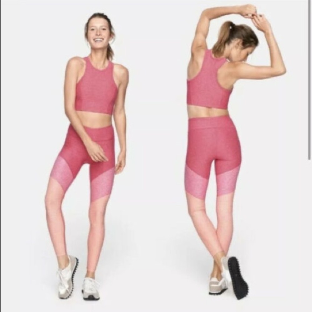 Outdoor Voices Pink Springs 7/8 Legging - Picture 2 of 10